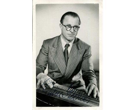 [THIRD MAN THE]: KARAS ANTON (1906-1985) Austrian zither player and composer, best known for his famous soundtrack to the Bri