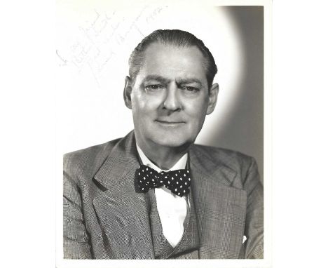 BARRYMORE LIONEL: (1878-1954) American actor, Academy Award winner for Best Actor in 1930/31 for his role as Stephen Ashe in 
