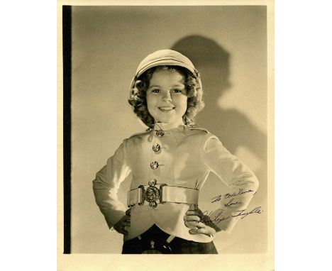 TEMPLE SHIRLEY: (1928-2014) American actress, recipient of the first special Juvenile Academy Award in 1935. An excellent vin