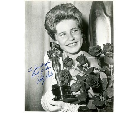 DUKE PATTY: (1946- ) American actress, Academy Award winner for Best Supporting Actress in 1962 for her role as Helen Keller 