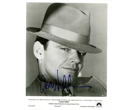 NICHOLSON JACK: (1937- ) American actor, Academy Award winner for Best Actor in 1975 for his role as Randle Patrick McMurphy 