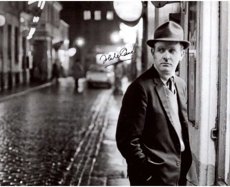LE CARRE JOHN: (1931-2020) British author of espionage novels. A good, atmospheric signed 10 x 8 photograph of the young auth