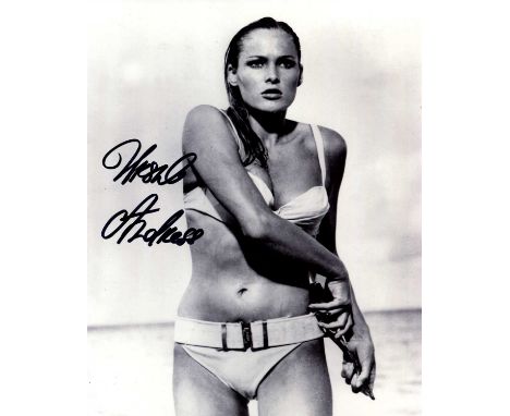 ANDRESS URSULA: (1936- ) Swiss-German actress, famous for her role as Honey Ryder in the first James Bond film, Dr. No (1962)