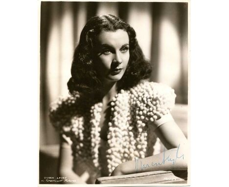 LEIGH VIVIEN: (1913-1967) English actress, Academy Award winner for Best Actress in 1939 for her role as Scarlett O’Hara in G