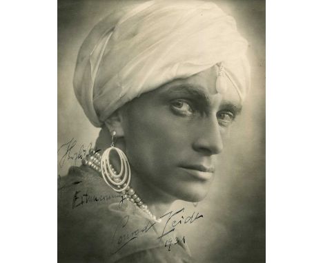 [CASABLANCA]: VEIDT CONRAD: (1893-1943) German Actor. Best known for his role as Major Strasser in Casablanca (1942), his las