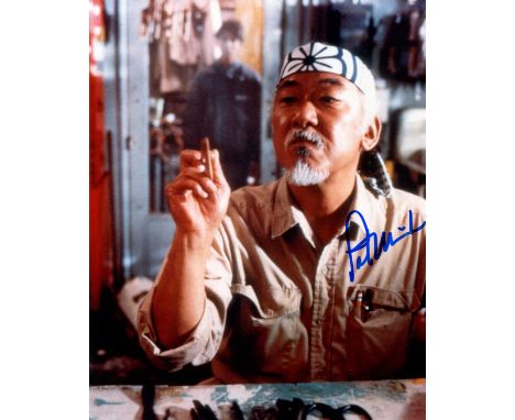 KARATE KID: Ralph Macchio (1961- ) American Actor. Signed colour 8 x 10 photograph by Macchio, the image depicting the actor 