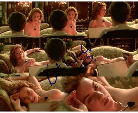 WINSLET KATE: (1975- ) English actress, Academy Award winner. Signed colour 10 x 8 photograph, the image being a composite ph