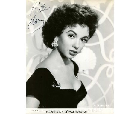 MORENO RITA: (1931- ) Puerto Rican actress, Academy Award winner for Best Supporting Actress in 1961 for her role as Anita in