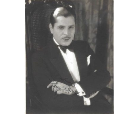 BAXTER WARNER: (1889-1951) American actor, Academy Award winner for Best Actor in 1928/29 for his role as the Cisco Kid in In