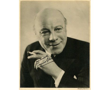 GWENN EDMUND: (1875-1959) Welsh actor, Academy Award winner for Best Supporting Actor in 1947 for his role as Kris Kringle in