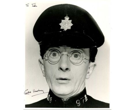 HAWTREY CHARLES: (1914-1988) English actor and comedian. A good signed and inscribed 8 x 10 photograph of Hawtrey in a close-