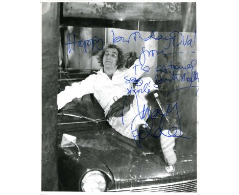 FELDMAN MARTY: (1934-1982) British comedy actor. A scarce signed and inscribed 7.5 x 9.5 photograph of Feldman in a full-leng