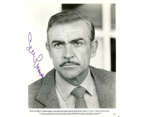 CONNERY SEAN: (1930-2020) Scottish actor, Academy Award winner for Best Supporting Actor in 1987 for his role as Jim Malone i