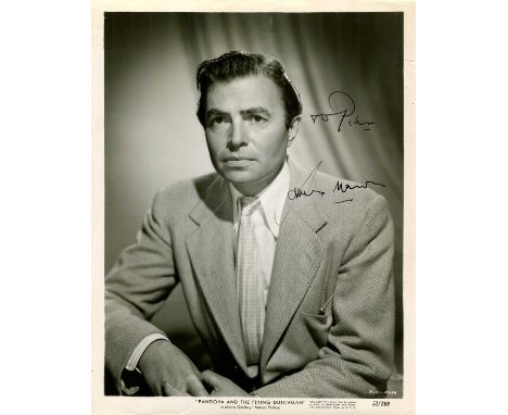MASON JAMES: (1909-1984) English actor who portrayed Phillip Vandamm in Alfred Hitchcock's American spy thriller film North b