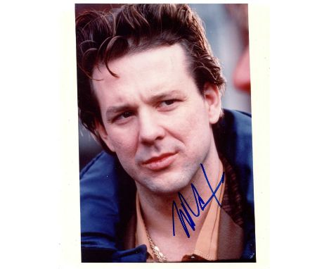 ROURKE MICKEY: (1952- ) American actor. Signed colour 8 x 10 photograph, a close-up portrait of the actor in his prime during