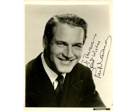 NEWMAN PAUL: (1925-2008) American actor, Academy Award winner for Best Actor in 1986 for his role as Fast Eddie Felson in The