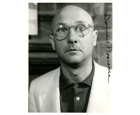 PLEASENCE DONALD: (1919-1995) English actor, remembered for his portrayal of villain Ernst Stavro Blofeld in the James Bond f