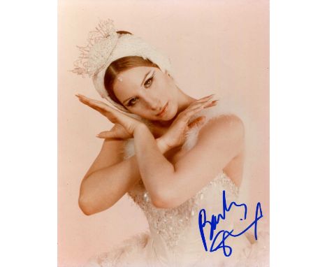 STREISAND BARBRA: (1942- ) American singer and actress, Academy Award winner for Best Actress in 1968 for her role as Fanny B