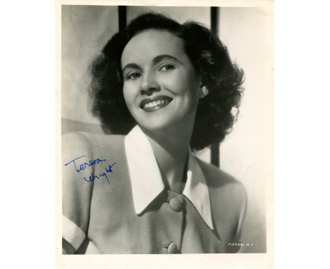 WRIGHT TERESA: (1918-2005) American actress, Academy Award winner for Best Supporting Actress in 1942 for her role as Carol B