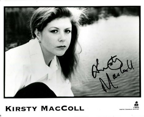 MACCOLL KIRSTY: (1959-2000) English singer and songwriter, remembered for her recording with Shane MacGowan of Fairytale of N