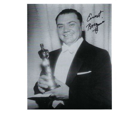 BORGNINE ERNEST: (1917-2012) American actor, Academy Award winner for Best Actor in 1955 for his role as Marty Piletti in Mar