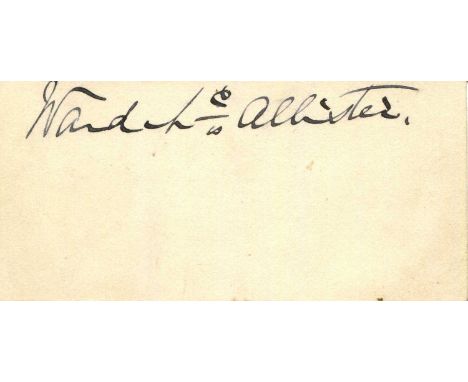 MCALLISTER WARD: (1827-1895) American socialite, a popular arbiter of social taste during the Gilded Age of America. Dark fou