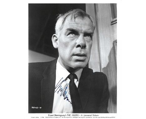 MARVIN LEE: (1924-1987) American actor, Academy Award winner for Best Actor in 1965 for his roles as Kid Shelleen and Tim Str