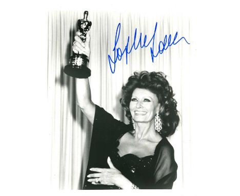 LOREN SOPHIA: (1934- ) Italian actress, Academy Award winner for Best Actress in 1961 for her role as Cesira in La Ciociara. 