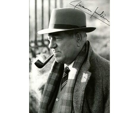 GABIN JEAN: (1904-1976) French Actor. Signed 5 x 7 photograph of Gabin, the Unifrance Film image showing the French actor in 