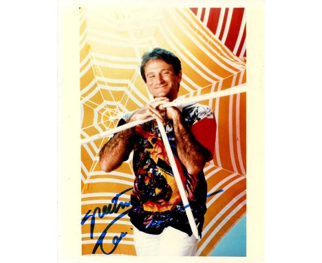 WILLIAMS ROBIN: (1951-2014) American actor and comedian, Academy Award winner for Best Supporting Actor in 1997 for his role 