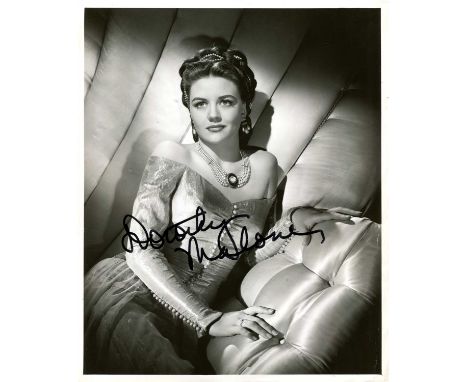 MALONE DOROTHY: (1924-2018) American actress, Academy Award winner for Best Supporting Actress in 1956 for her role as Maryle