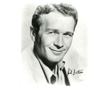 BUTTONS RED: (1919-2006) American comedian and actor, Academy Award winner for Best Supporting Actor in 1957 for his role as 