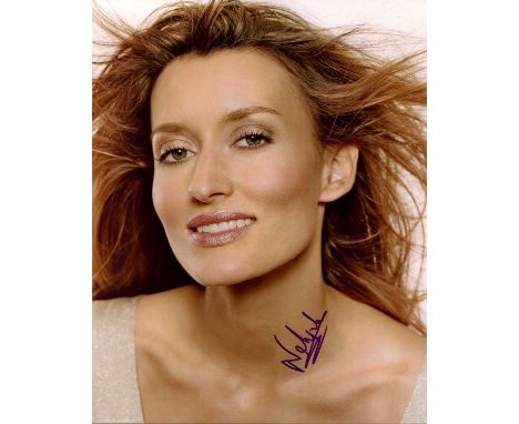 McELHONE NATASCHA: (1969- ) British Actress. A good signed 8 x 10 colour photograph by McElhone, the image depicting the Brit
