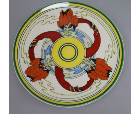 A modern Wedgwood Clarice Cliff Centenary Collection 'Bizarre' cabinet dish
