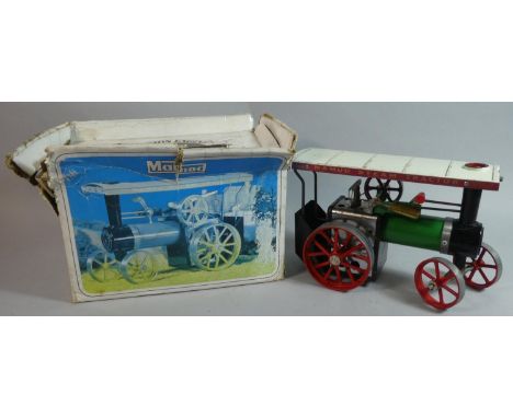 A Mamod Steam Tractor with Original Cardboard Box 