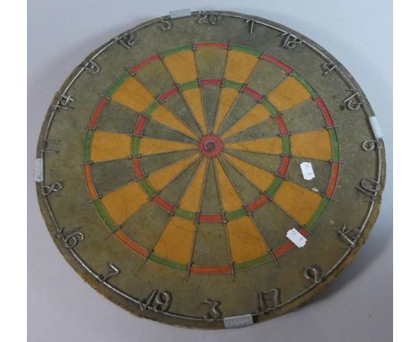 A Vintage Nodor Dartboard, 45cm Diameter 