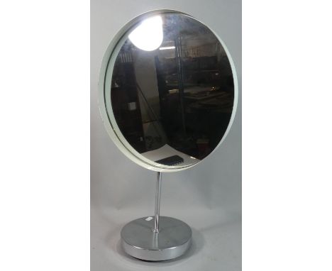 A Vintage Circular Dressing Table Mirror, 56cm High 