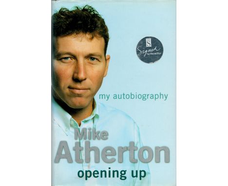 Mike Atherton signed My Autobiography first edition hardback book. Good Condition. All autographs come with a Certificate of 