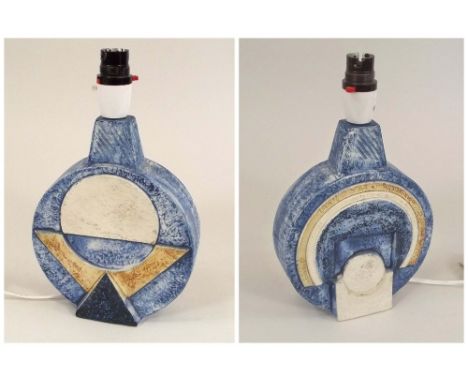 TROIKA. A Troika Pottery lamp base. Height 21cm.