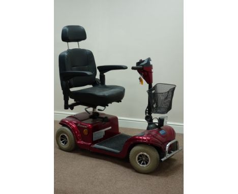 Wheeltech Monami four wheel mobility scooter   Condition Report   Click here for further images, condition, auction times & d