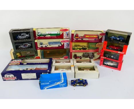 EFE - Matchbox - Corgi Trackside - 19 x boxed vehicles and sets including AMG Mercedes CLK in 1:43 scale, Scammell Highwayman