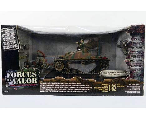 Forces of Valor - A boxed 1:32 scale Forces of Valor #80043 diecast WW2 German Sturmgeschutz III Ausf.G (Eastern Front 1943).