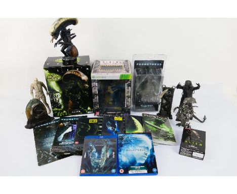 Alien - Prometheus - Neca - Konami - Kenner. A selection of Fifteen 'Alien' related items, loose and boxed, all appearing in 