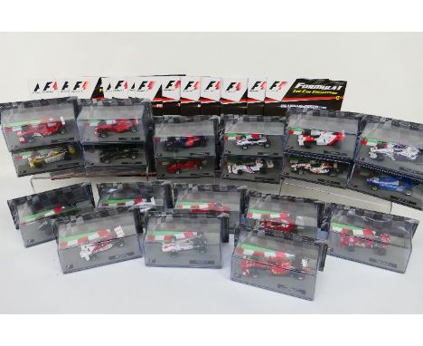 Eaglemoss - Formula 1. A selection of Twenty boxed 1/43 scale diecast F1 vehicles appearing in Excellent to NM condition, hou