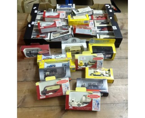A collection of Corgi, Trackside, Vanguards and Days Gone boxed, mainly commercial vehicles, approx 36.