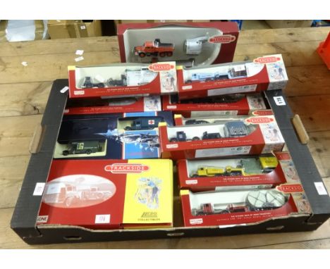 A collection of Corgi trackside road transport vehicles, approx 11.