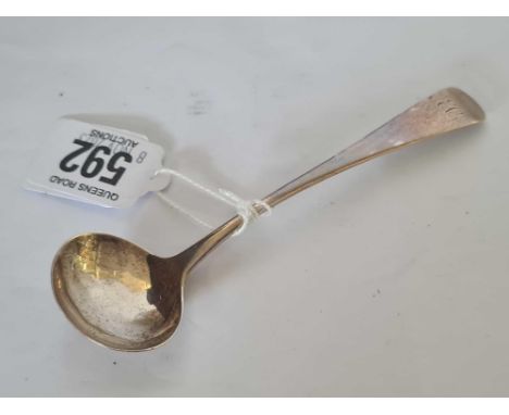 EXETER SILVER CREAM LADLE WILLIAM IV 1830, 13g