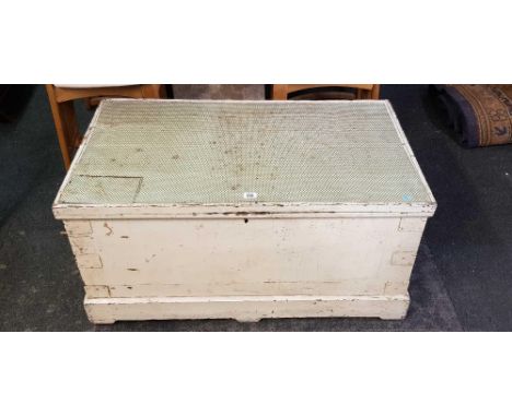 PINE PAINTED TRUNK