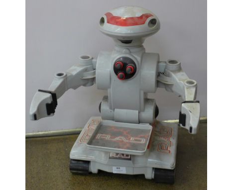 A RAD battery operated robot, with remote