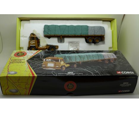 A Corgi British Road Services Scammell Crusader, boxed 